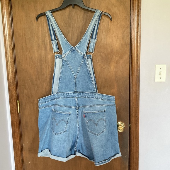 Relisted Levi’s denim jean short overall 20W - Picture 12 of 15